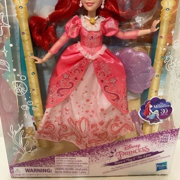 Disney Princess Royal Collection Deluxe Ariel Fashion Doll Hasbro NIB - Picture 3 of 9